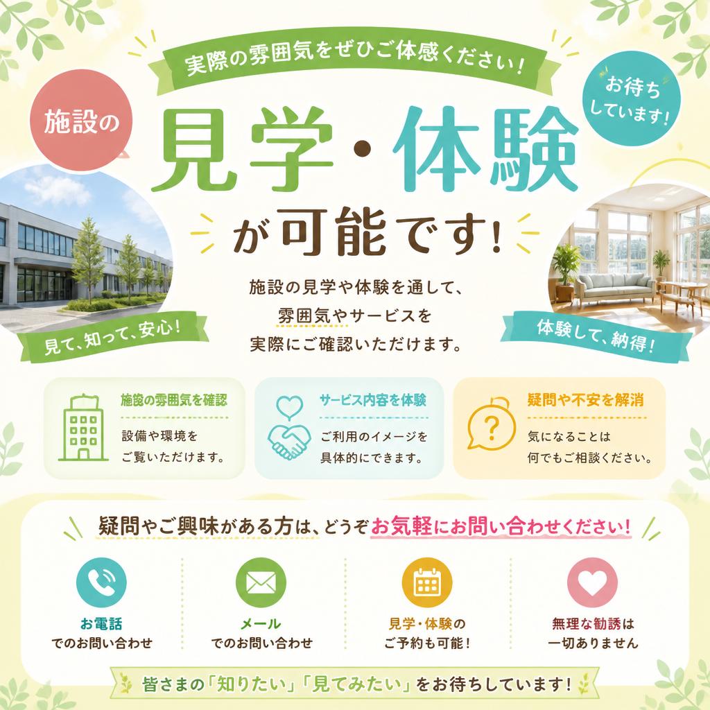 お問い合わせ・見学のご案内