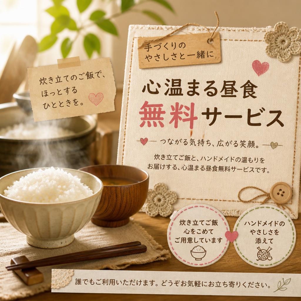 【札幌】【就労継続支援B型】で【昼食無料】サービス！
